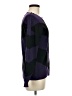 Liz Claiborne 100% Polyester Chevron-herringbone Purple Pullover Sweater Size M - photo 4