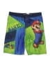 Nintendo 100% Polyester Green Board Shorts Size 10 - 12 - photo 1