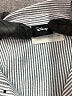 Zara 100% Cotton Silver White Long Sleeve Button-Down Shirt Size 13 - 14 - photo 3