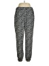 Express Animal Print Black Casual Pants Size L (estimated) - photo 1