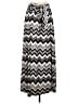 Robert Louis Chevron-herringbone Silver Casual Skirt Size M - photo 1