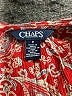 Chaps Red 3/4 Sleeve Blouse Size M - photo 7