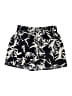 Express 100% Polyester Tropical Black Shorts Size S - photo 1