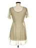 Lily White Tan Short Sleeve Top Size M - photo 2