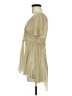 Lily White Tan Short Sleeve Top Size M - photo 5