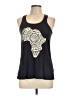 Bella Black Sleeveless Top Size L - photo 1