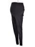 PoshDivah Black Gray Active Pants Size M - photo 1