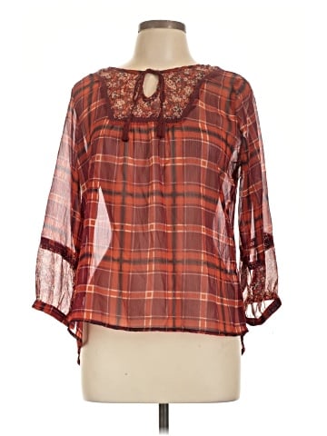 Girl Krazy 3/4 Sleeve Blouse (view 1)