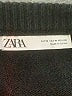 Zara Solid Black Pullover Sweater Size M - photo 7