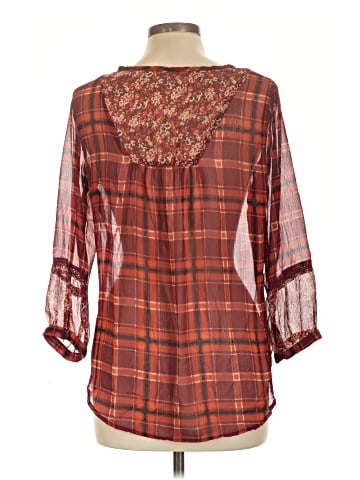 Girl Krazy 3/4 Sleeve Blouse (view 2)
