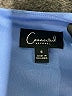 Connected Apparel Solid Blue Casual Dress Size 6 - photo 7