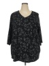Catherines Black Casual Dress Size 2X - photo 1