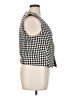 Talbots Houndstooth Ivory Vest Size 14 - photo 4
