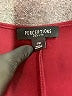 Perceptions Solid Burgundy Casual Dress Size M (petite) - photo 7