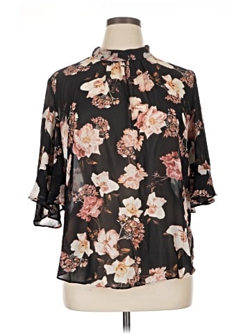 Rachel Roy 3/4 Sleeve Blouse (view 1)