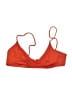 J.Crew Solid Orange Swimsuit Top Size L - photo 1