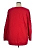 Talbots 100% Cotton Red Pullover Sweater Size 1X - photo 2