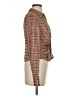 Astr 100% Polyester Tweed Brown Long Sleeve Blouse Size S - photo 4