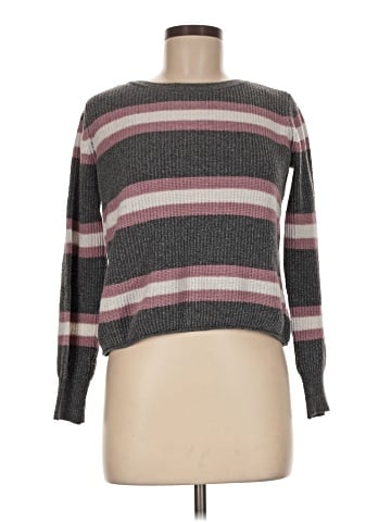 Pink Rose Pullover Sweater (view 1)
