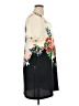 Zara Basic Floral Ivory Short Sleeve Blouse Size XL - photo 4