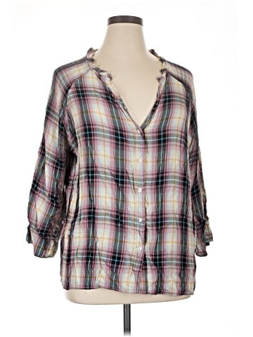4our Dreamers 3/4 Sleeve Blouse (view 1)