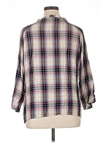 4our Dreamers 3/4 Sleeve Blouse (view 2)