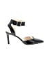 Nine West 100% Leather Black Heels Size 8 - photo 1