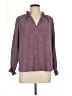 Fun2Fun 100% Polyester Purple Long Sleeve Blouse Size M - photo 1