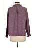 Fun2Fun 100% Polyester Purple Long Sleeve Blouse Size M - photo 2