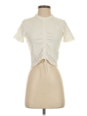 T by Alexander Wang Short Sleeve Turtleneck (view 1)