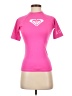 Roxy Pink Short Sleeve Turtleneck Size 4 - photo 1