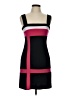 Jodi Kristopher Color Block Black Cocktail Dress Size L - photo 1