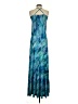 Veronica M. Blue Casual Dress Size S - photo 2