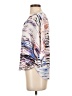 Jennifer Lopez 100% Polyester Silver 3/4 Sleeve Top Size XS - photo 5