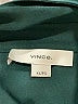Vince. Solid Green Long Sleeve Silk Top Size XL - photo 7