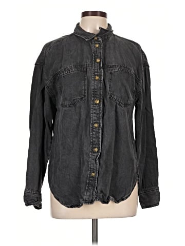 Velvet Heart Long Sleeve Button-Down Shirt (view 1)