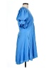 1.State 100% Polyester Blue Casual Dress Size L - photo 4