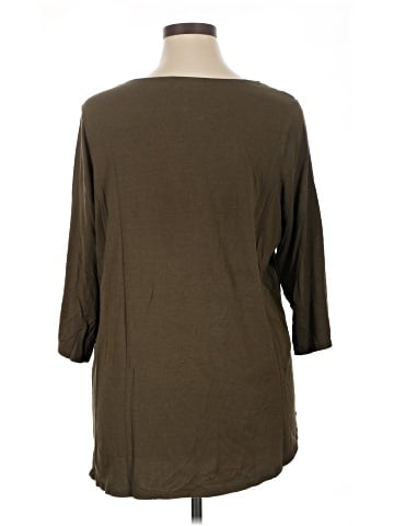 Tahari 3/4 Sleeve T-Shirt (view 2)