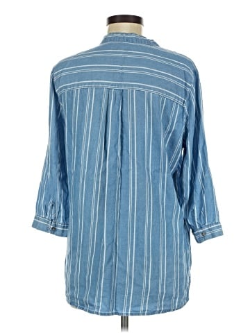 John Paul Richard 3/4 Sleeve Button-Down Shirt (view 2)