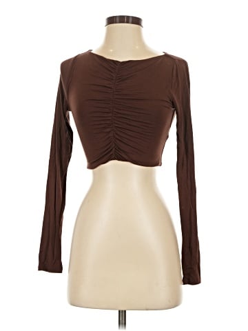 Naked Wardrobe Long Sleeve Top (view 1)