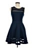 Lulus Solid Blue Cocktail Dress Size M - photo 1