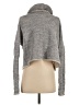 Heidi Hess Tweed Gray Turtleneck Sweater Size S - photo 2