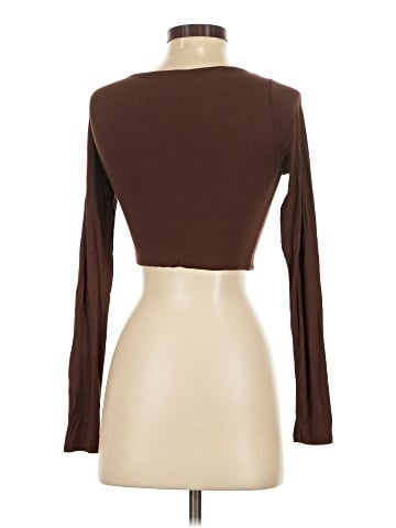 Naked Wardrobe Long Sleeve Top (view 2)