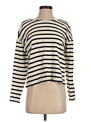Ann Taylor Long Sleeve T-Shirt (view 1)