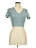 SO Teal Short Sleeve Henley Size M - photo 1