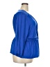 Harper Blue 3/4 Sleeve Blouse Size 2X - photo 4