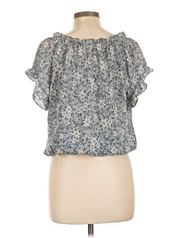 Sienna Sky Short Sleeve Blouse (view 2)