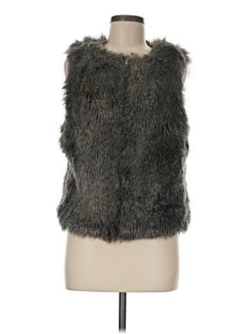 Caslon Faux Fur Vest (view 1)