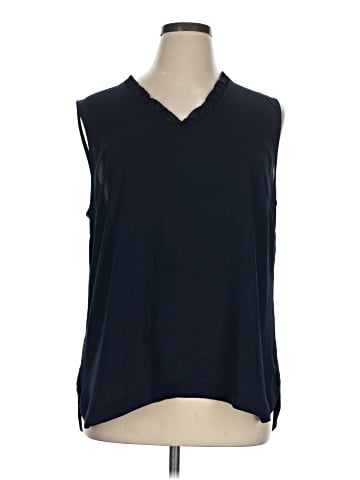 Ann Taylor Factory Sleeveless Blouse (view 1)