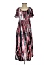 Unbranded 100% Polyester Tie-dye Red Casual Dress Size M - photo 1
